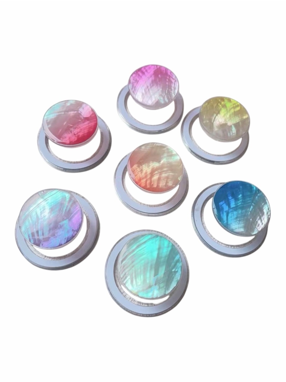 Iridescent Telescopic Phone Grip Pop Socket NWT Pick 1